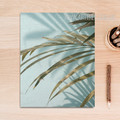 Tropical Green Long Leaves Canvas Print