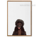 Cute Chimpanzee Animal Canvas Print