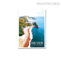 Never Stop Dreaming Quotes Landscape Wall Art