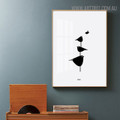 Birds Groups Minimalist Painting Canvas Print for Living Room Decor