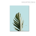 Palm Tree Leaf Botanical Painting Print