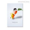 Dancer Fruits Creative Abstract Wall Decor