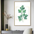 Coriander Botanical Modern Nordic Painting Print for Study Room Wall Ornament