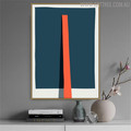 Stick Reflection Abstract Geometric Modern Painting Print for Living Room Wall Getup