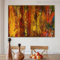 Florid Shade Abstract Texture Oil Painting for Room Wall Outfit