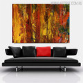 Florid Shade Abstract Texture Oil Painting for Interior Wall Assortment