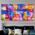 Jovial Abstract Texture Canvas Wall Art for Room Wall Trimming