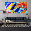 Stripes Abstract Framed Texture Acrylic Portrayal for Living Room Wall Ornament