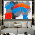 Bold Track Abstract Framed Texture Handmade Canvas Portrayal for Lounge Room Wall Ornament