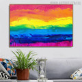 Figurative Art Abstract Framed Texture Oil Painting for Living Room Wall Decoration
