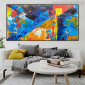 Shot Art Abstract Modern Texture Handmade Oil Painting for Lounge Room Wall Outfit