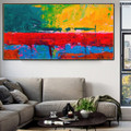 Row Abstract Modern Texture Acrylic Painting for Living Room Wall Equipment