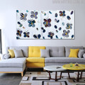 Little Butterflies Animal Framed Heavy Texture Handpainted Canvas for Lounge Room Wall Outfit