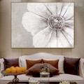 Big Petal Flower Abstract Modern Floral Framed Painting for Room Wall Outfit