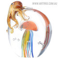 Octopus and Jellyfish Water Animal Glass Sculpture for Sale in Australia