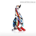 Penguin Bird Figurine Miniatures Glass Buy Sculpture in Australia