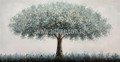 Fortune Tree Abstract Landscape Nature Heavy Texture Artist Handmade Stretched Canvas Modern Oil Paintings