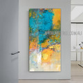 Coloured Stigmas Modern Heavy Texture Artist Handmade Abstract Acrylic Painting For Room Getup