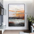 Grass Landscape Modern Heavy Texture Artist Handmade Abstract Wall Art Painting for Room Flourish