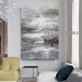 Auric Sprinkles Abstract Heavy Texture Artist Handmade Modern Artwork Painting for Room Onlay