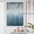 Chequered Attaints Modern Heavy Texture Artist Handmade Abstract Art Painting for Room Flourish