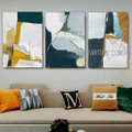 Slurs Design Abstract Modern Artwork 3 Piece Multi Panel Wall Art Paintings For Room Finery