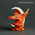 Angry Dragon Animal Figurine Resin Material Modern Sculpture For Home Decor