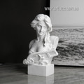 Lady Lyre Statue Figurines Artist Handmade Resin Art Famous Sculptures For Sale For Office Decoration