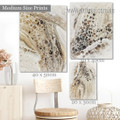 Flaws Marble Texture Abstract 3 Multi Panel Modern Wall Painting Australia Set Photograph Rolled Stretched Canvas Print for Room Wall Onlay