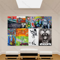 Music Graffiti Street Art Collage