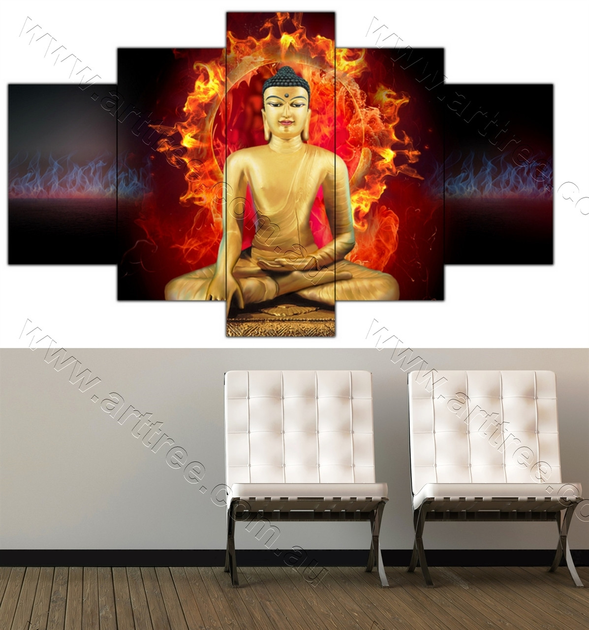 gaslight square fire buddha