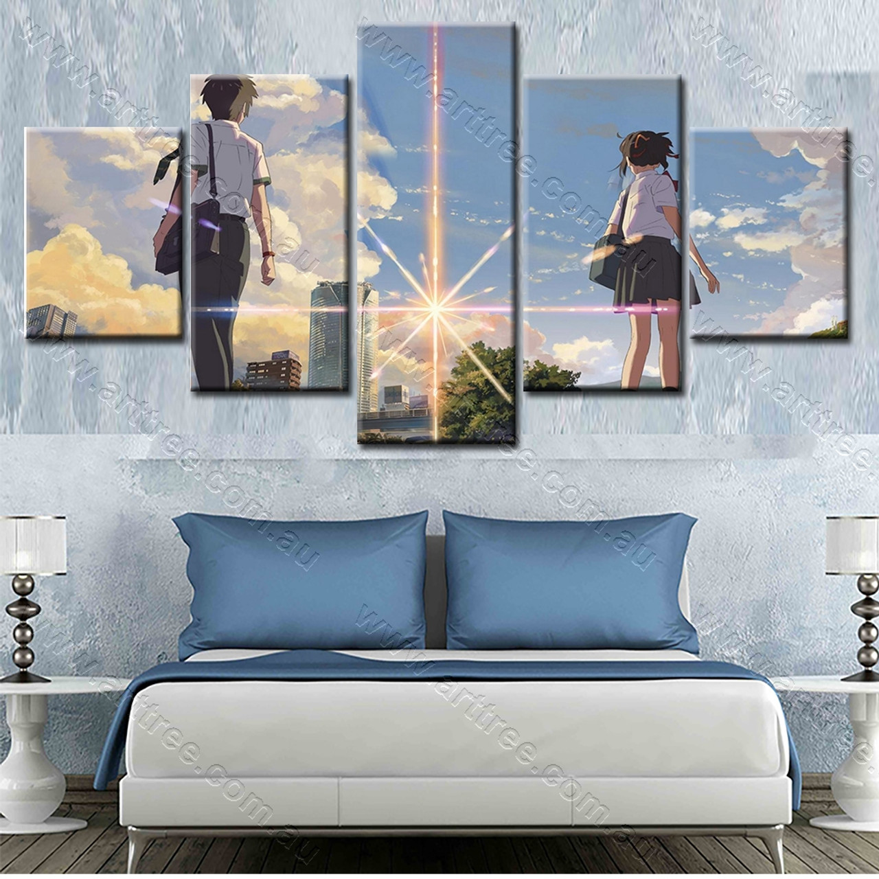 Quadro Decorativo A4 Your Name Kimi no na Wa