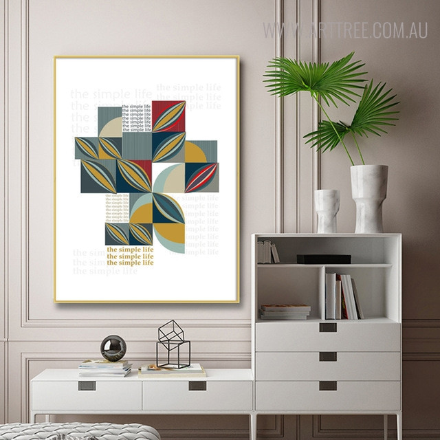 Abstract Square Shapes Arttree Com Au