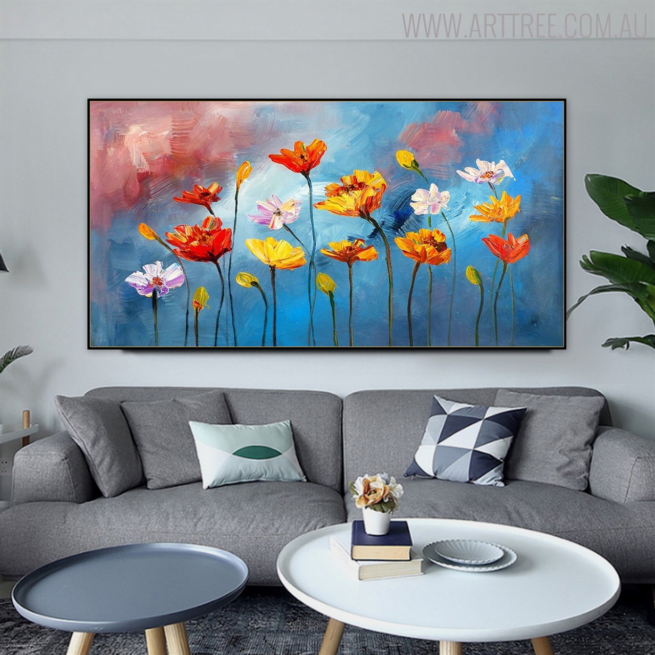 Chromatic Poppies - arttree.com.au