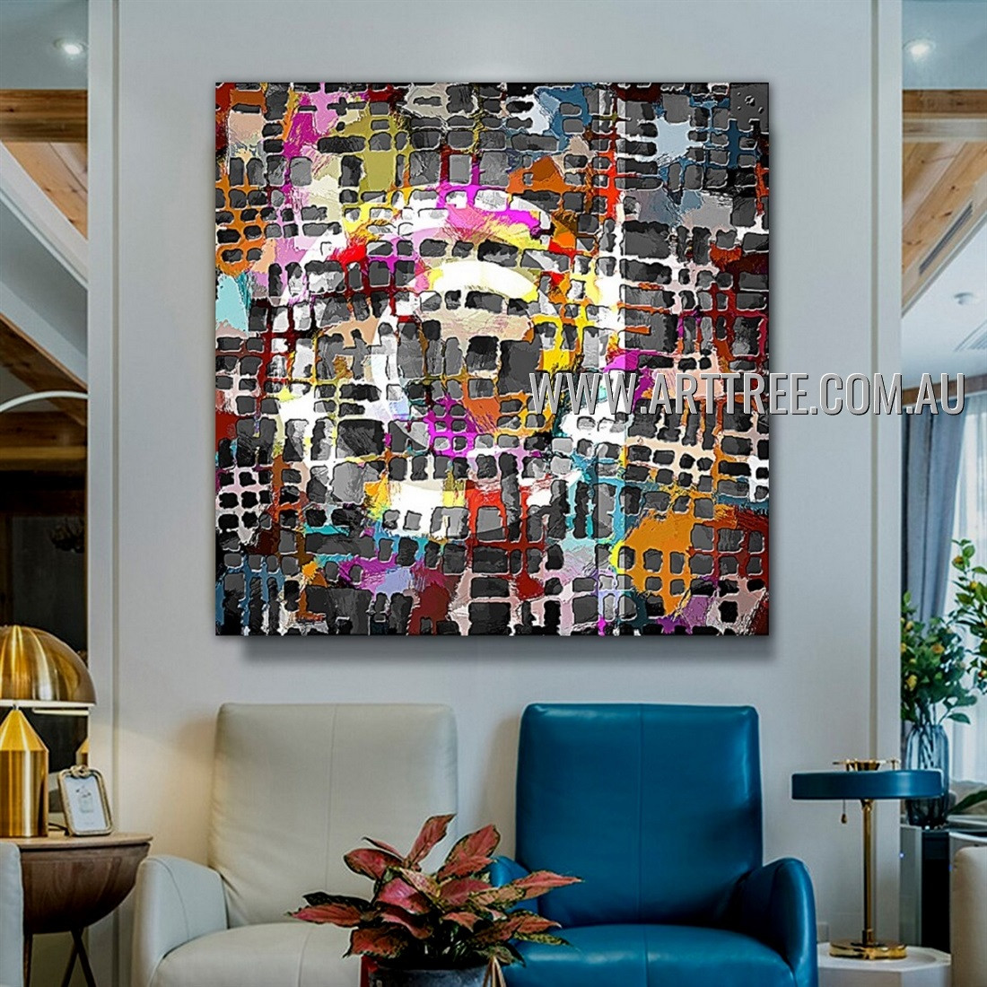 Boxes Texture - arttree.com.au