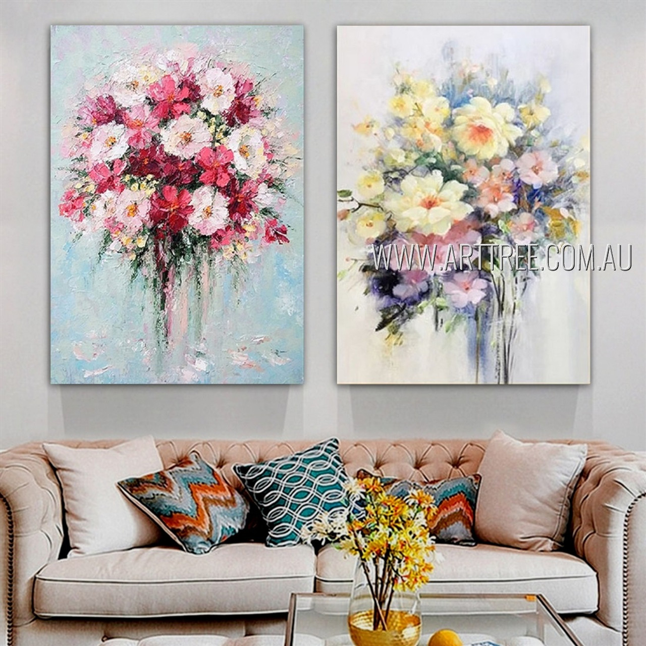 Top 5 Floral Paintings For the Girl’s Room - arttree.com.au