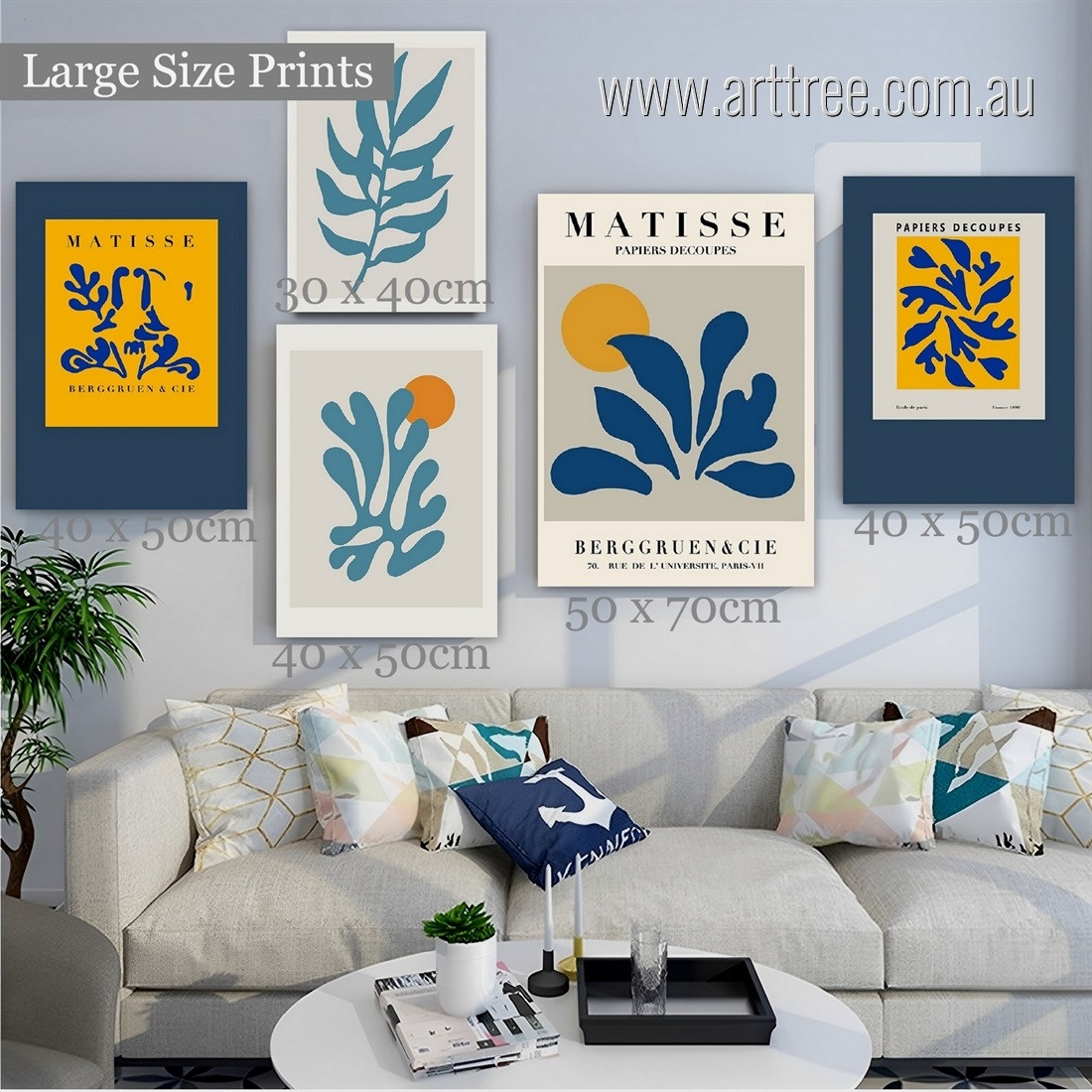 Matisse Leaflets Wall Art - arttree.com.au