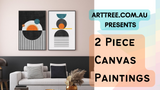 2 Piece Canvas Paintings Video