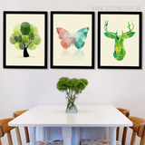 Liven Up Your Room with 3 Piece Nordic Art Set