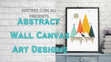 Abstract Wall Canvas Art Designs Video