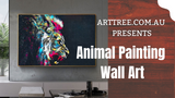 Animal Painting Wall Art Video