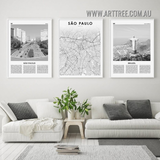 Map Canvas Prints to Decorate Homes of Travel Enthusiasts