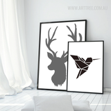 6 Quirky 2 Piece Nordic Art for Your Home