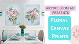 Floral Canvas Prints Video