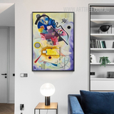 Small Space Decorating Tricks Using Abstract Art Prints