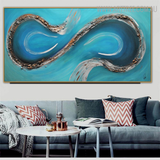 5 Framed Canvas Art Prints For Office Walls