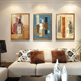 3 Piece Canvas Art for Hotels 