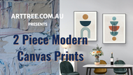 2 Piece Modern Canvas Prints Video