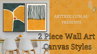 2 Piece Wall Art Canvas Styles Video