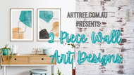 2 Piece Wall Art Designs Video